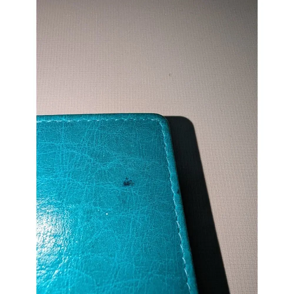 Filofax Turquoise Leather-Lockwood Planner